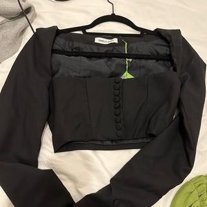 Danielle Guizio crop top